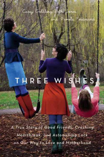 Three wishes : a true story of good friends, crushing heartbreak, and astonishing luck on our way to love and motherhood / Carey Goldberg, Beth Jones, Pamela Ferdinand.