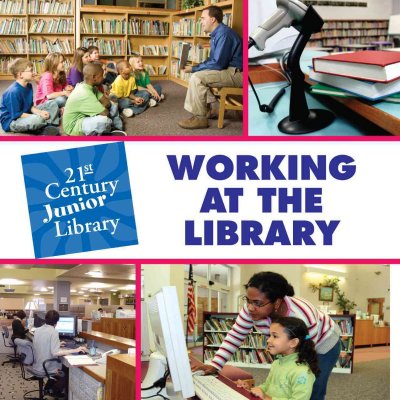 Working at the library / Katie Marsico.
