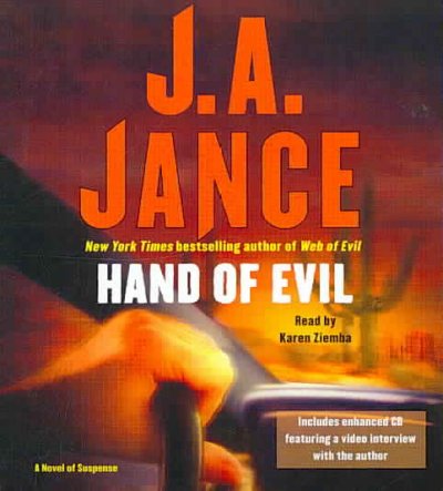 Hand of evil [sound recording] / J.A. Jance.