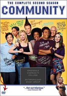 Community. The complete second season / created by Dan Harmon ; directed by Joe Russo [and others] ; written by Chris McKenna [and others] ; Krasnoff Foster Entertainment ; Dan Harmon/Russo Brothers ; Universal Media Studios ; Sony Pictures Television, Inc.