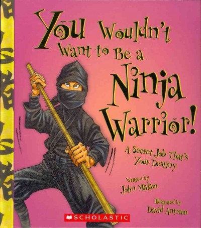 You wouldn't want to be a ninja warrior! : a secret job that's your destiny / written by John Malam ; illustrated by David Antram.