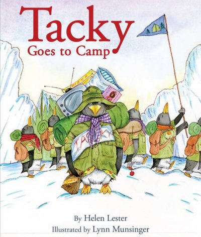 Tacky goes to camp / written by Helen Lester ; illustrated by Lynn Munsinger.