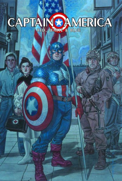 Captain America. Red, white & blue / [writers, Paul Dini ... [et al.] ; artists, Alex Ross ... [et al.]].