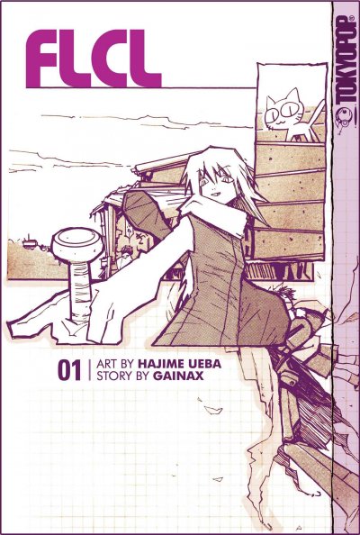 FLCL. Volume 1 / [art] by Hajime Ueda ; story by Gainax.
