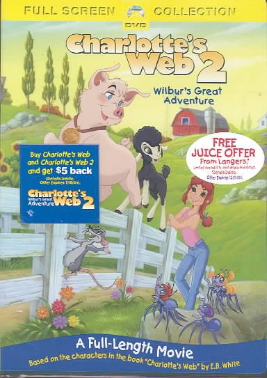 Charlotte's web 2 [DVD videorecording] : Wilbur's great adventure / Paramount Pictures Corporation and Universal Home Entertainment Productions present Nickelodeon Animation Studios, Inc. ; producer, Mario Piluso ; screenplay writers, Cliff Ruby, Elana Lesser ; director, Mario Piluso.