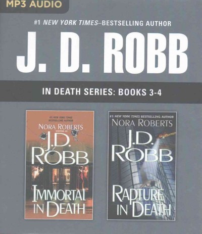 In death series: Books 3-4 / J.D. Robb, performed by Susan Ericksen.