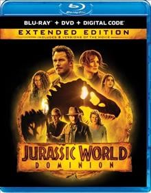 Jurassic World Dominion [videorecording] / directed by Colin Trevorrow ; screenplay by Emily Carmichael & Colin Trevorrow ; story by Derek Connolly & Colin Trevorrow ; produced by Frank Marshall, Patrick Crowley ; a Universal Pictures and Amblin Entertainment presentation ; in association with Perfect World Pictures.
