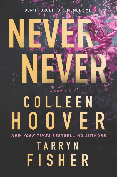 Never never : a novel / Colleen Hoover, Tarryn Fisher.