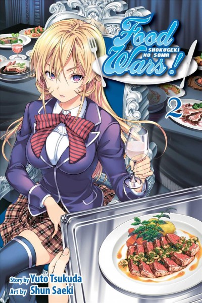 Food wars! = Shokugeki no soma. 2, The ice queen and the Spring storm / story by Yuto Tsukuda ; art by Shun Saeki ; translation, Adrienne Beck ; touch-up art & lettering, NRP Studios.