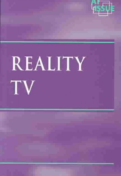 Reality TV / Karen F. Balkin, Book Editor.