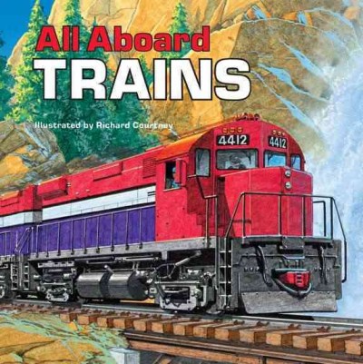 All aboard trains [Paperback].