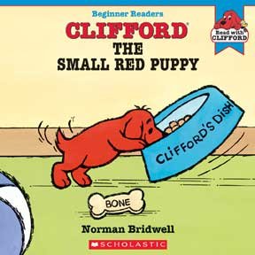 Clifford the small red puppy [text]..