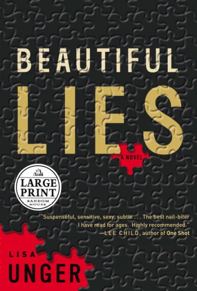 Beautiful lies [text (large print)] : a novel / by Lisa Unger.