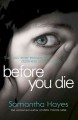 Before you die  Cover Image