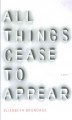 All things cease to appear  Cover Image
