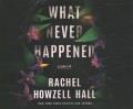 What never happened : a thriller  Cover Image